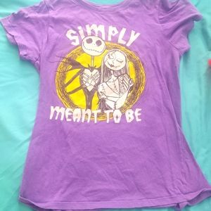 Nightmare before christmas women's t shirt